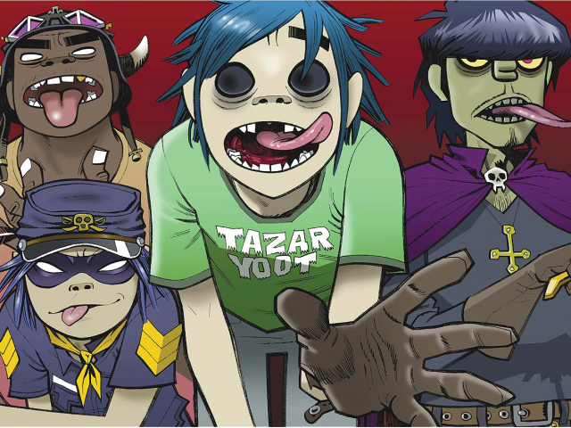 Gorillaz впервые выступят в России