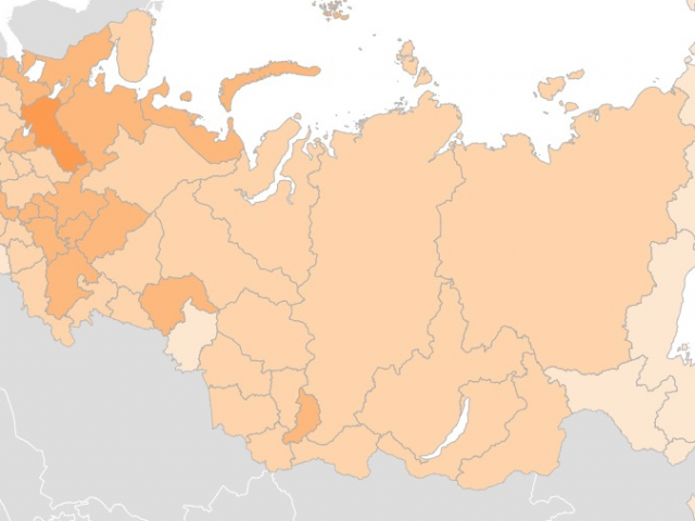 Находка: интернет-атлас виртуального населения России