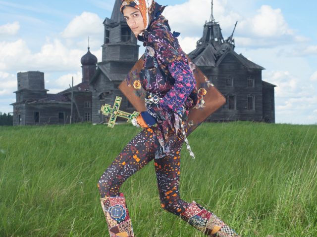 Vogue Italia устроил фотосессию в Архангельской деревне