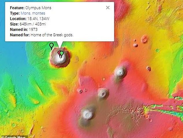 Сайт дня: NASA и Google создали виртуальную карту Марса