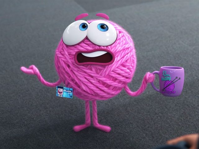 Шерстяной клубочек вливается в офисный коллектив: у Pixar вышел новый мультфильм