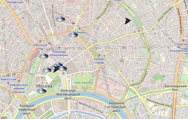 Сайт дня: база свидетельств о наблюдении НЛО