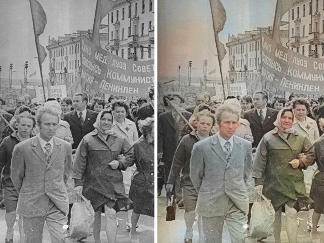 Находка: нейросеть для реставрации старых фотографий ко Дню Победы