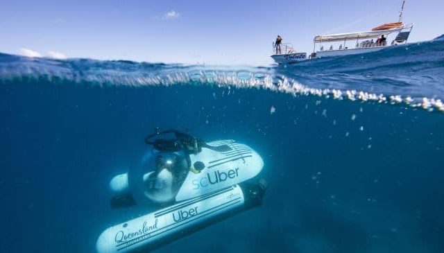 Uber запустит подводное «такси» в Австралии
