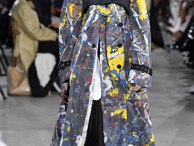 Sacai выпустил коллекцию в честь Джексона Поллока