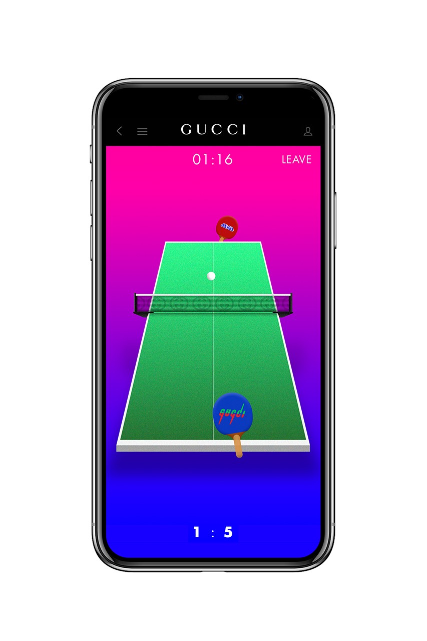Gucci добавил игры в мобильное приложение — Нож