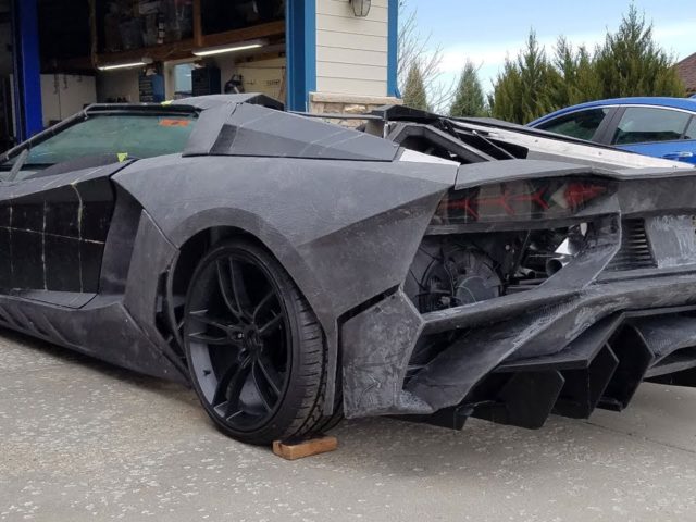 История: американец распечатал автомобиль Lamborghini на 3D-принтере. Он даже ездит