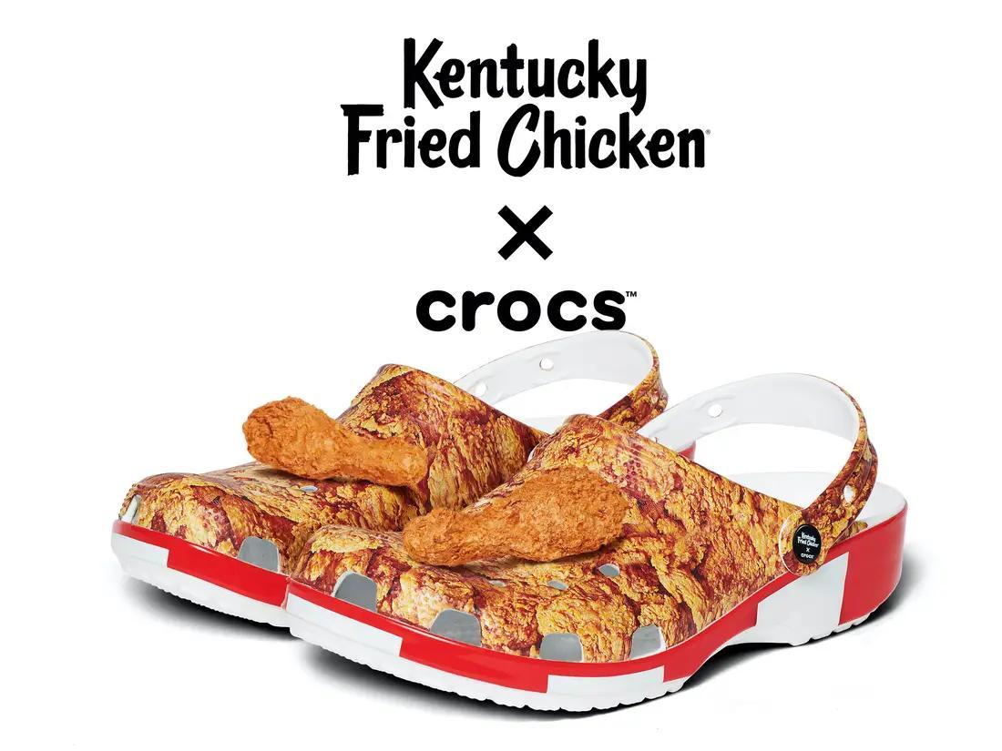 Crocs совместно с KFC представили обувь 