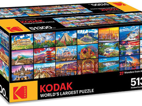 Kodak выпустил самый большой в мире пазл: он состоит из 50 тысяч фрагментов