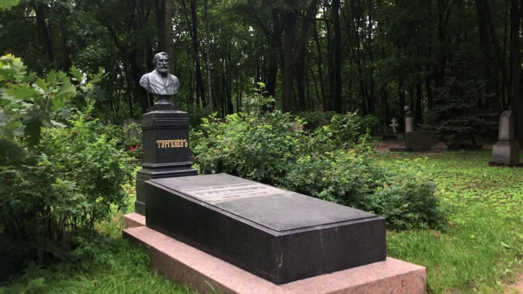 Схема волковского православного кладбища