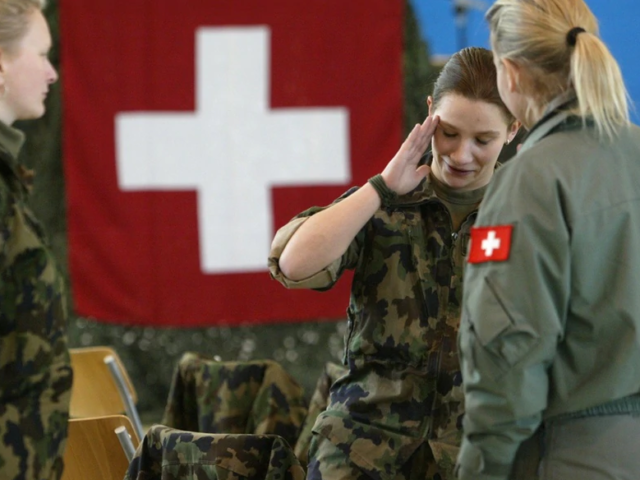Женщинам в швейцарской армии впервые разрешат носить женское нижнее белье