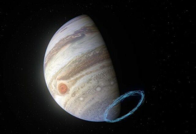 Ученые впервые измерили скорость ветров Юпитера