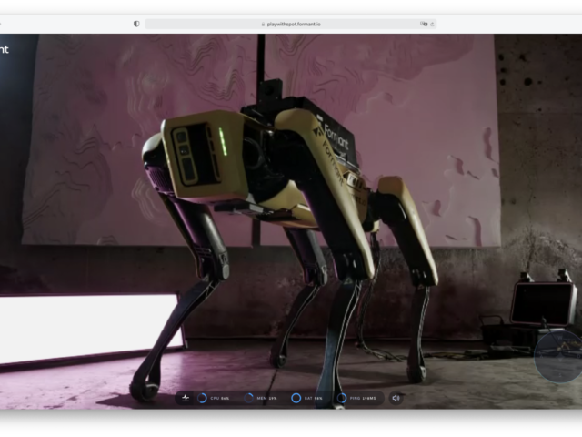 Сайт дня: управляйте роботом-псом Boston Dynamics через браузер