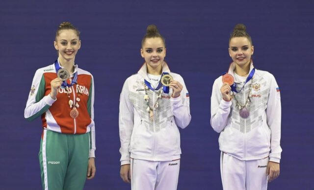 Гимнастка из России выиграла три золота на чемпионате Европы