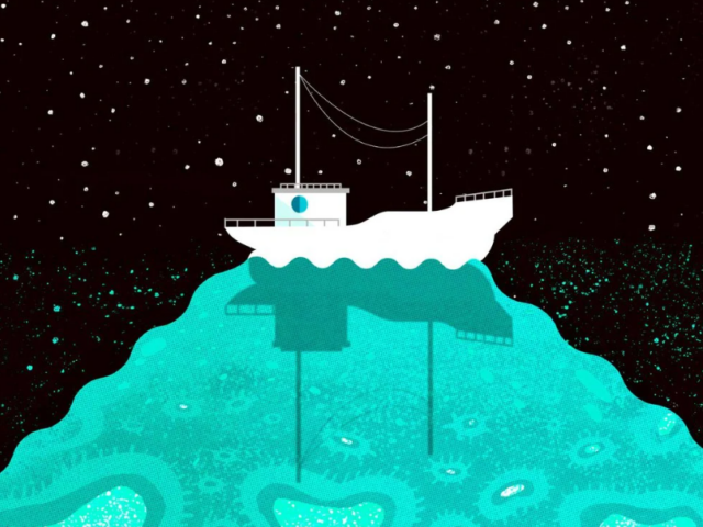 Загадочное молочное море впервые попало в объектив камеры