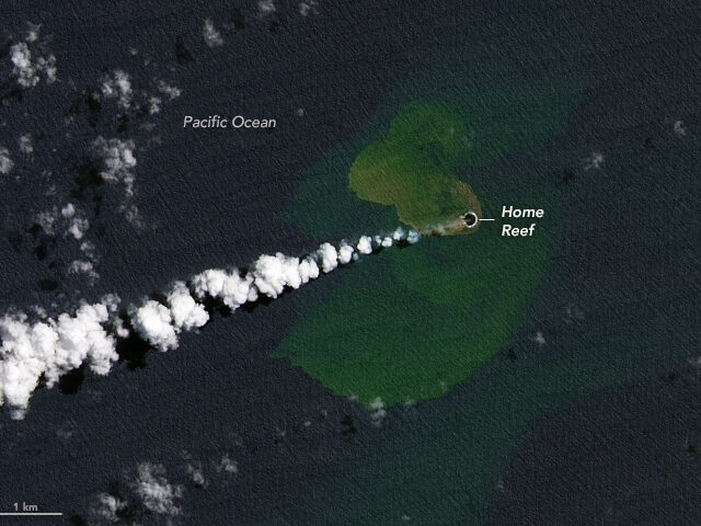 В Тихом океане появился новый остров