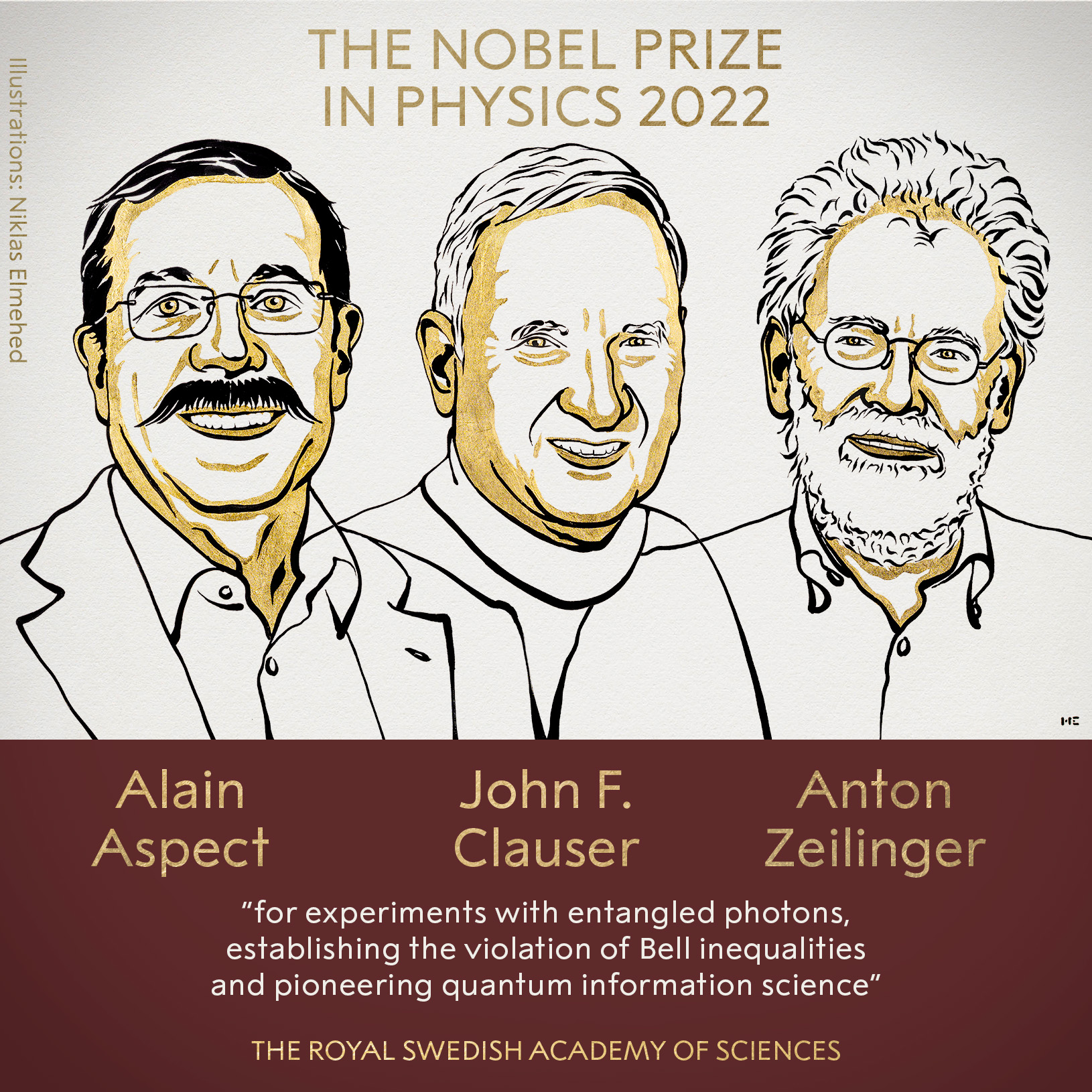 Нобелевскую премию по физике присудили за исследования в области квантовой механики
