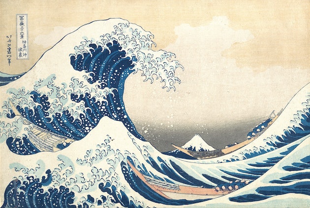 Гравюру «Большая волна в Канагаве» продали за рекордные $2,8 миллиона