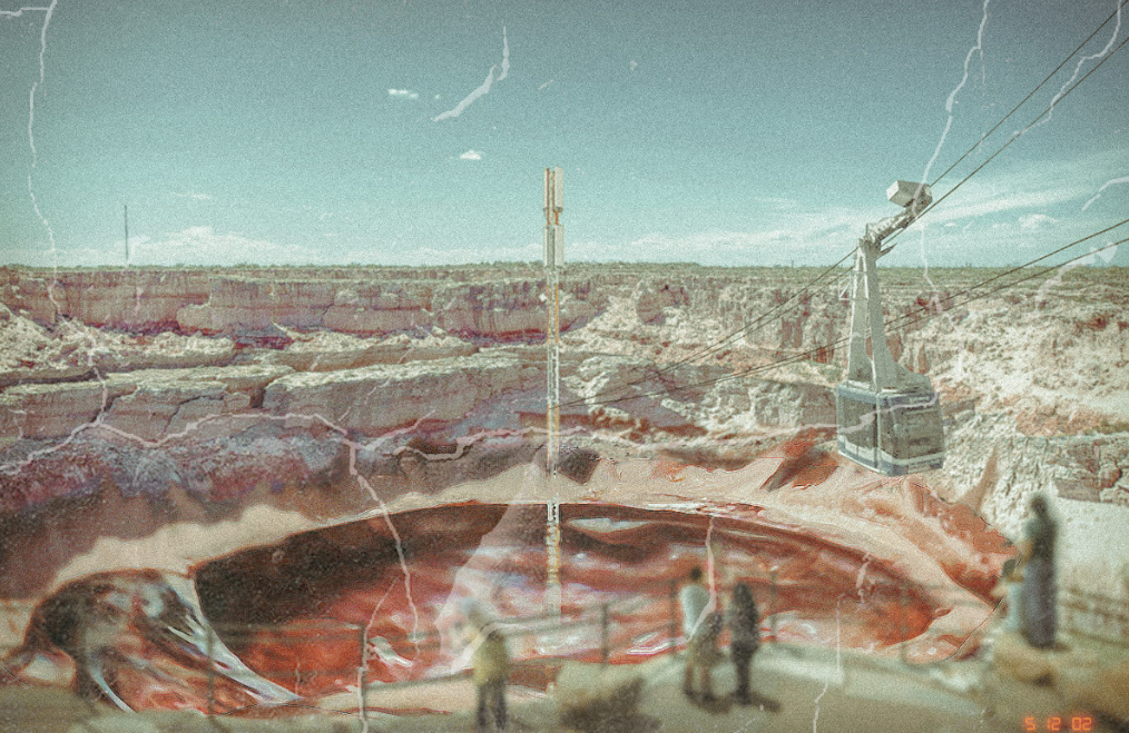 самые странные пугающие сайты, Mystery Flesh Pit National Park, монстр, интернет-легенда