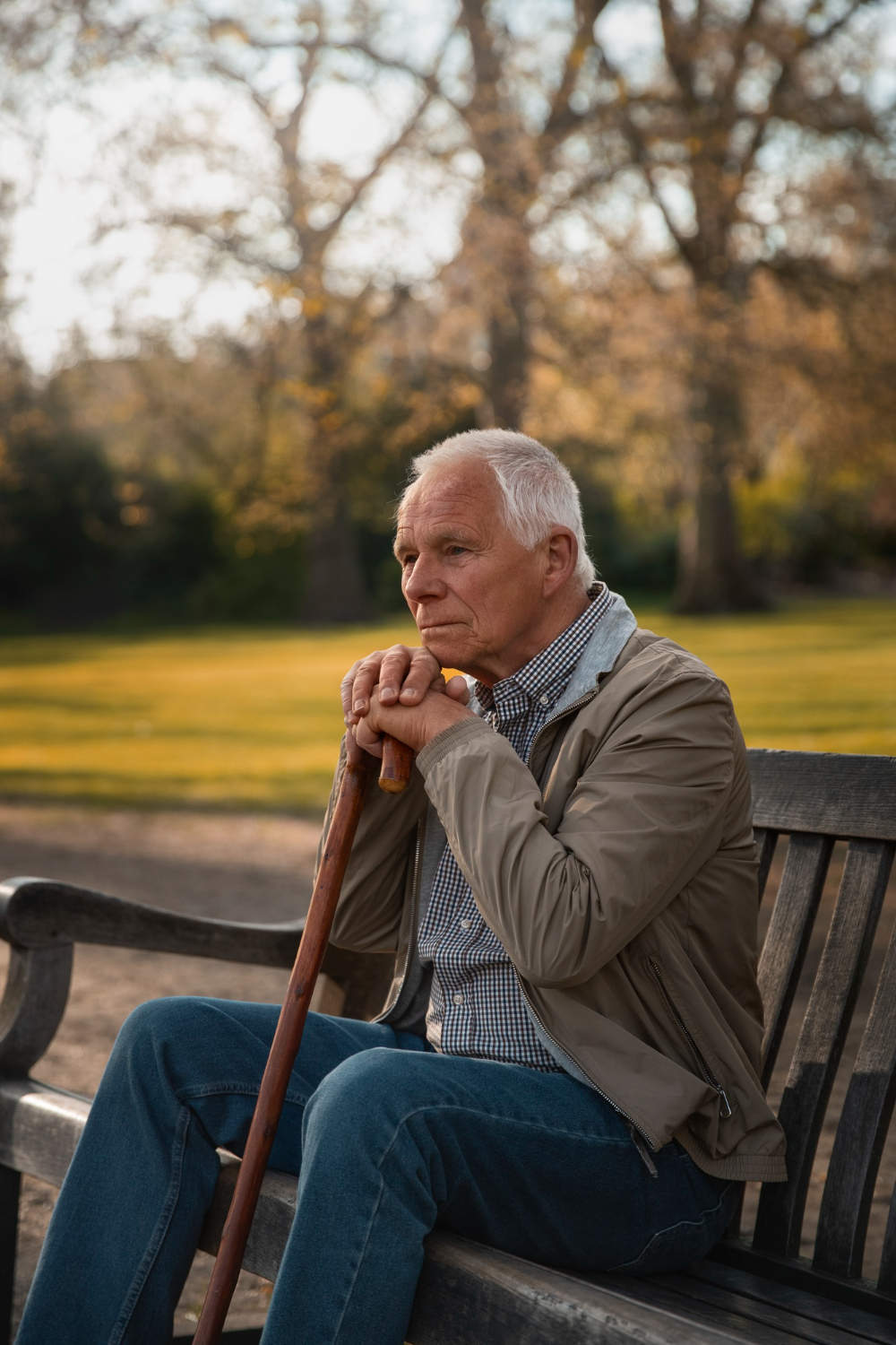 Пожилой мужчина