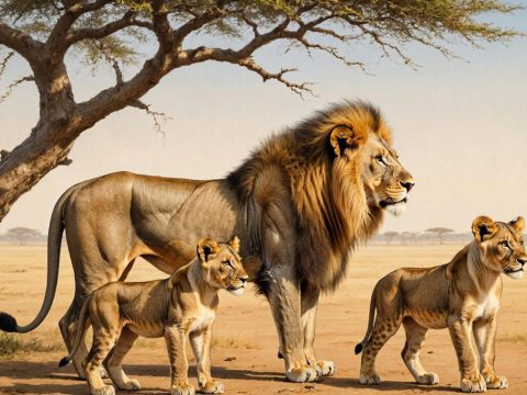 Исследование: родину льва можно определить по его «акценту»