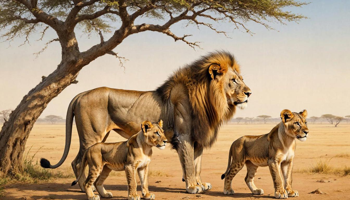 львы, акценты у львов