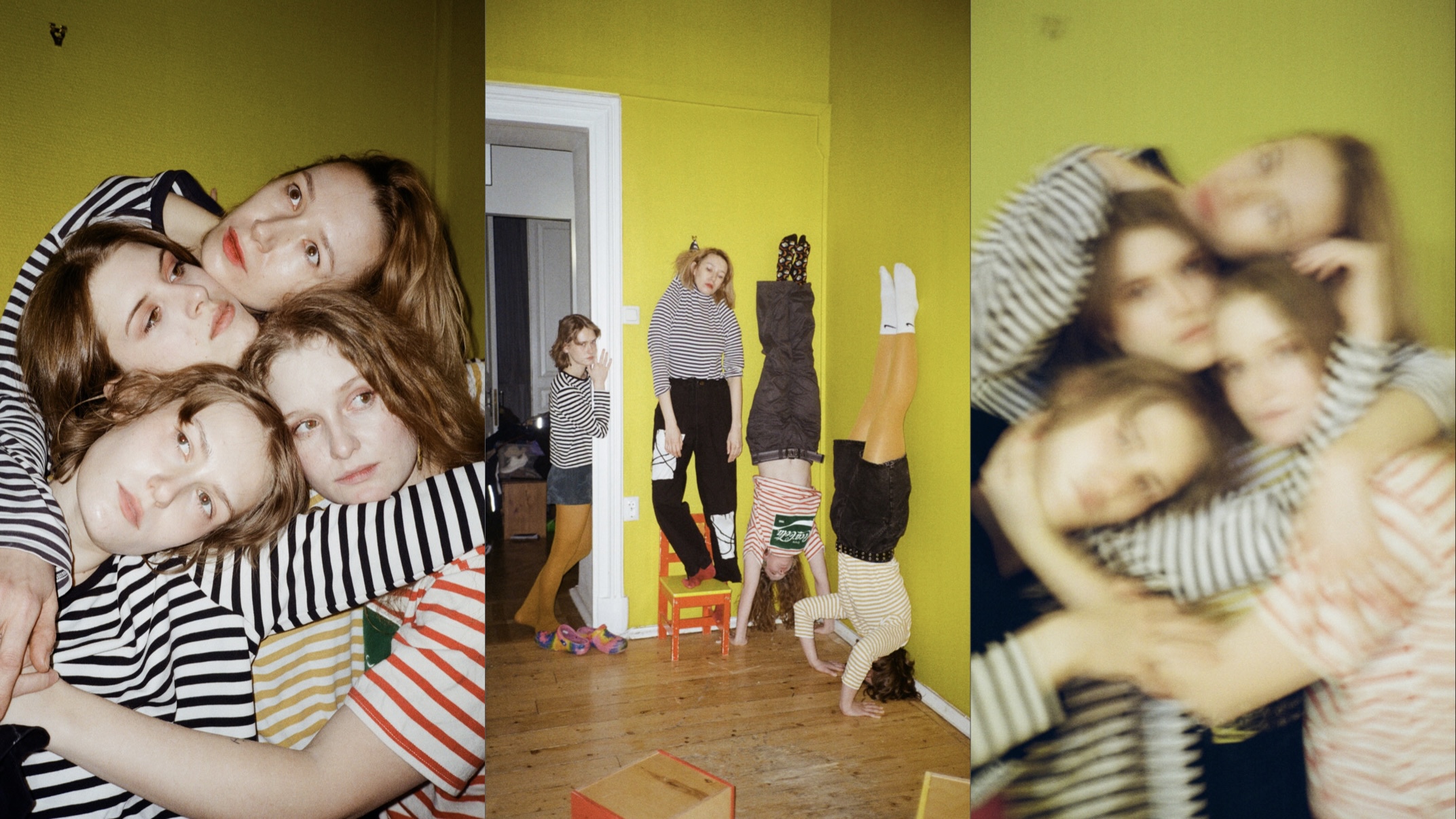 Актрисы театра Sukeban. Леоника справа на первом кадре / Фото: Пабло Рохас