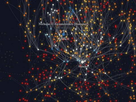 Находка дня: интерактивное генеалогическое древо аристократических семей