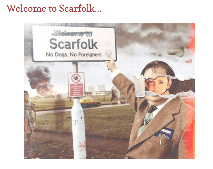 Scarfolk Council, пародийный сайт о временной петле, странные сайты