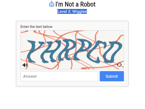 Игра дня: попытаться доказать, что вы не робот