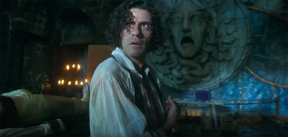 оскар айзек в филльме "франкенштейн"