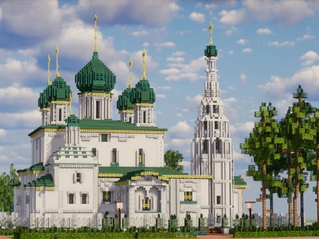 На цифровой копии Земли в Minecraft появились ярославские храмы