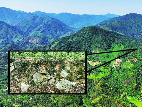 Ученые обнаружили в Китае кратер, образовавшийся из-за падения метеорита более 11 тысяч лет назад