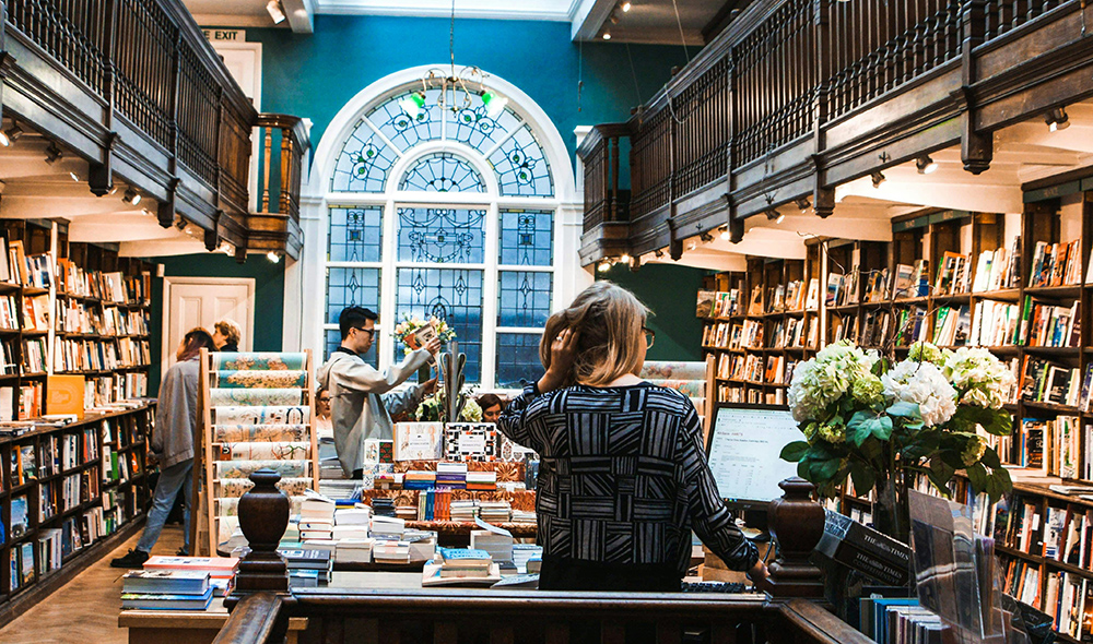 эстетика книжного магазина