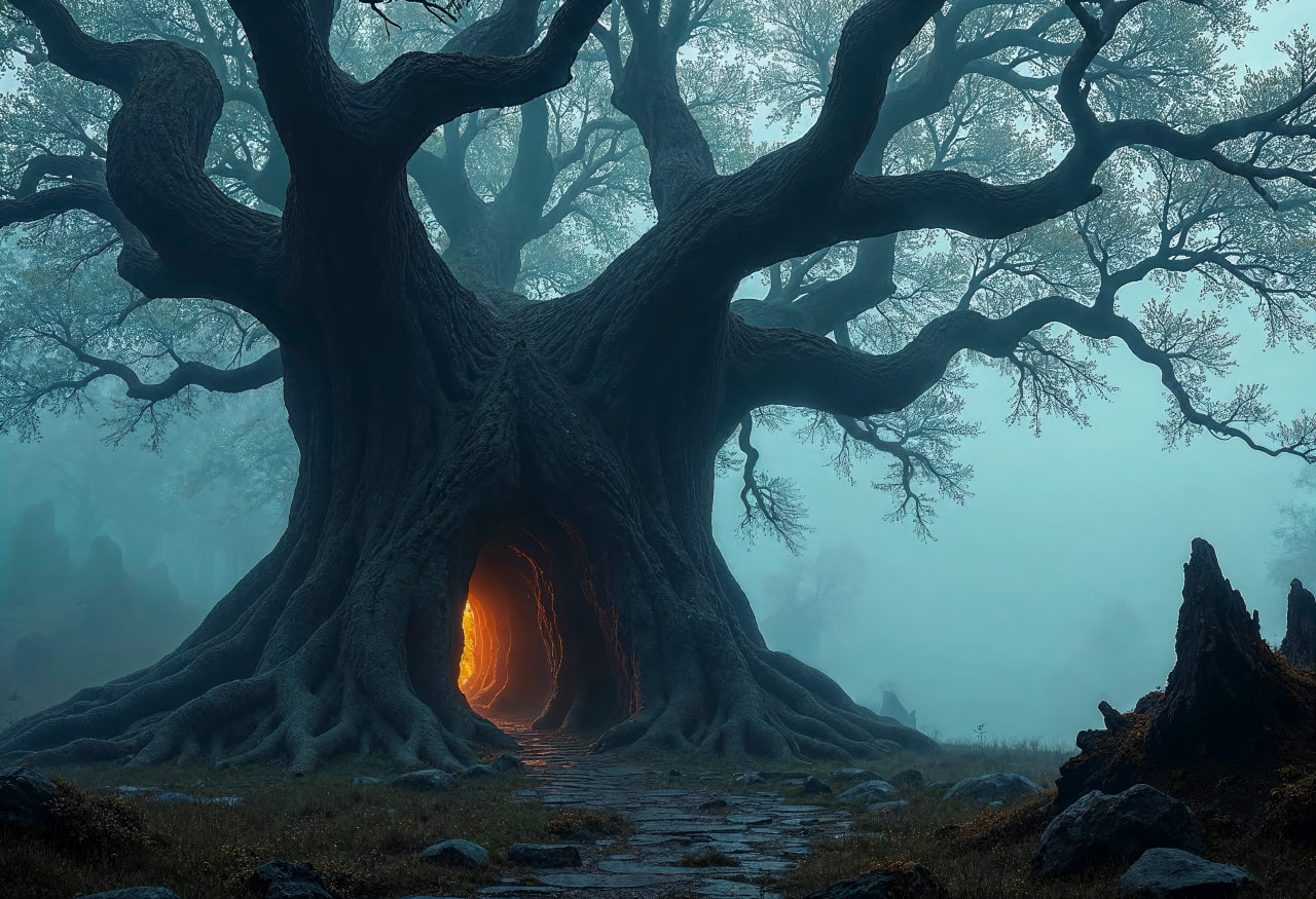 Страшные сказки, страшное дерево