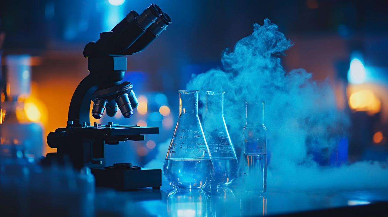 наука, исследование, микроскоп