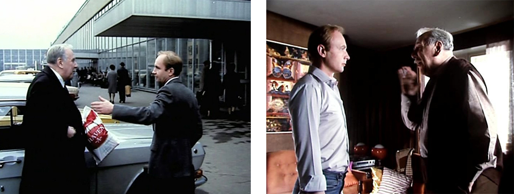 Андрей Мягков, Ростислав Плятт, фильм Хуциева "Послесловие"