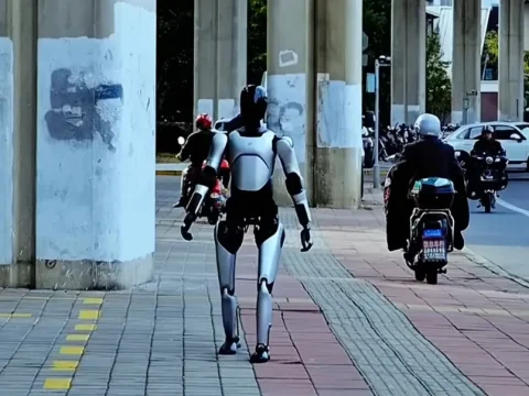 Робот совершил трехдневный пеший поход по Китаю и попал в Книгу рекордов Гиннесса