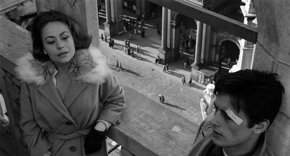 Ален Делон в фильме "Рокко и его братья"