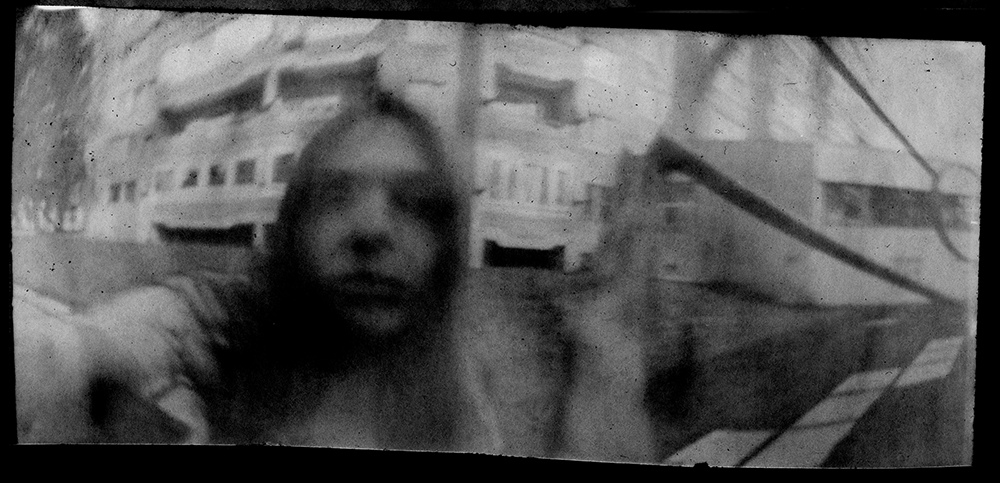 чб фото, селфи, пинхол (стеноп)