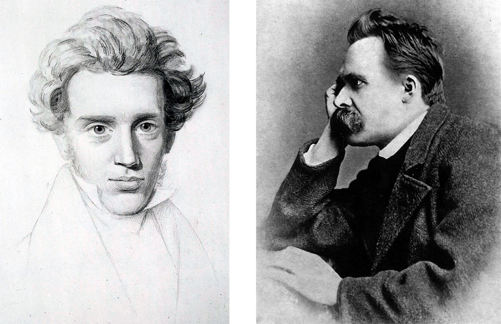 Сёрен Кьеркегор и Фридрих Ницше