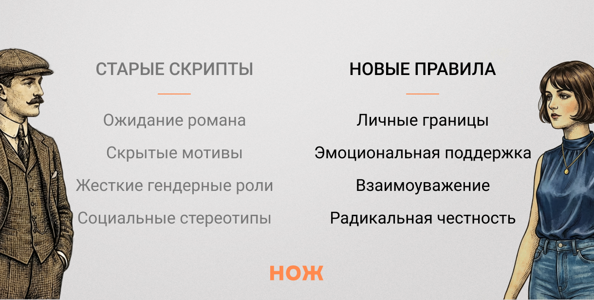 Правила дружбы между мужчиной и женщиной