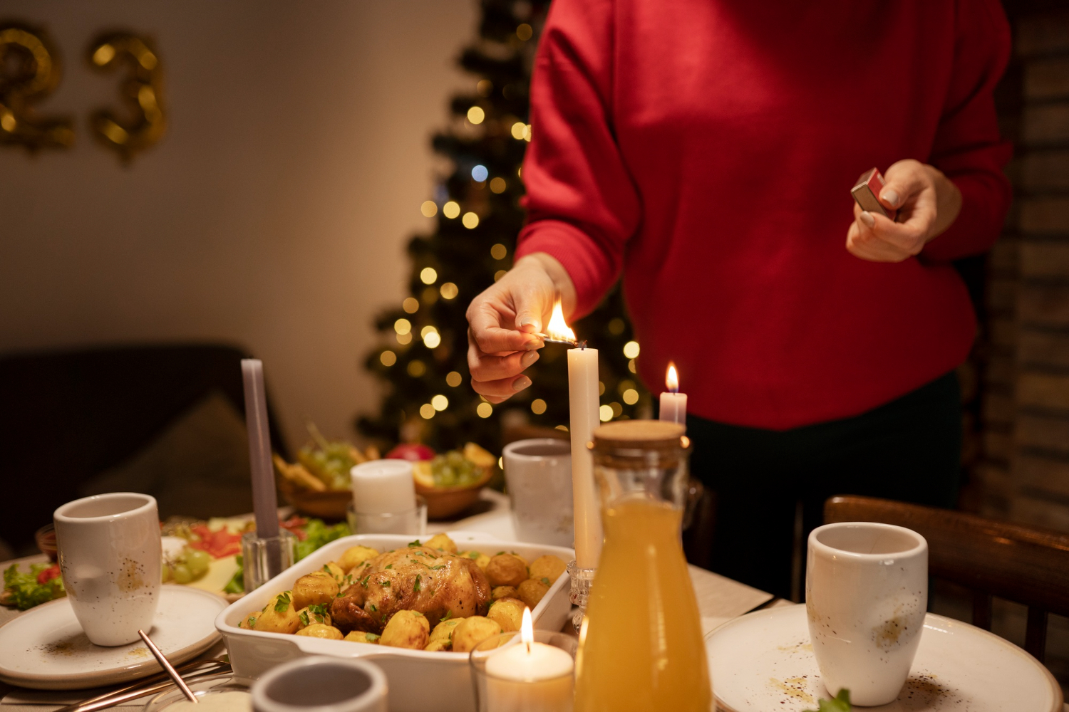 Новогодний стол