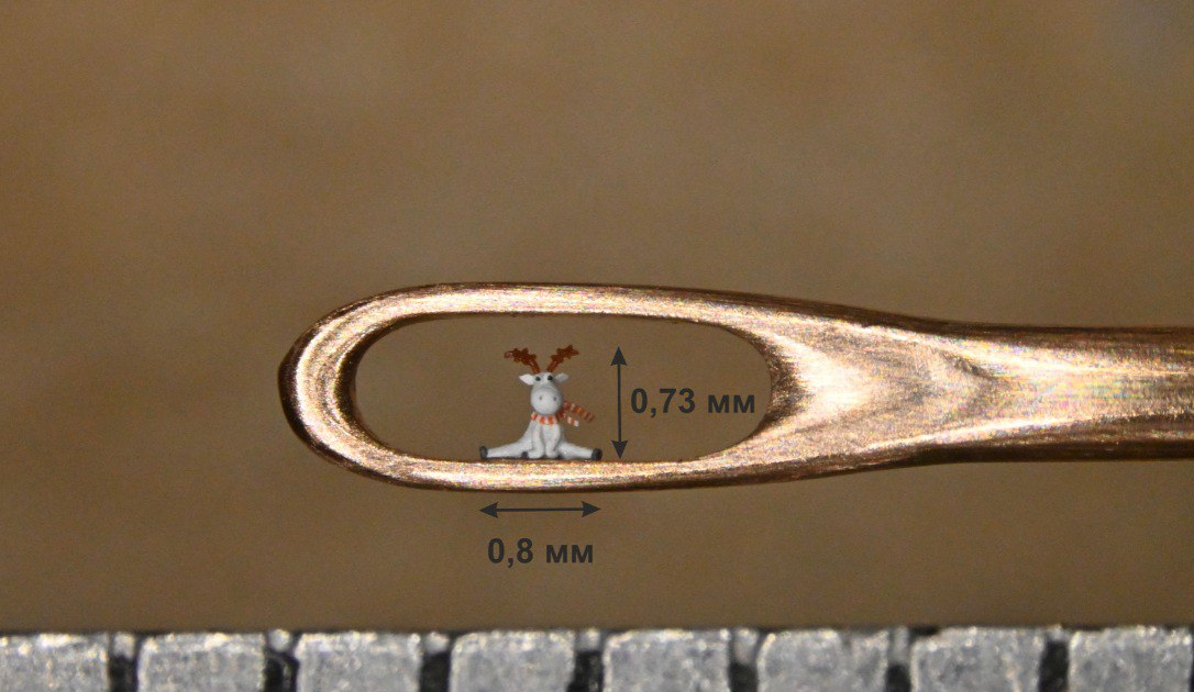 самая маленькая фигурка Деда Мороза, Новый год 2026