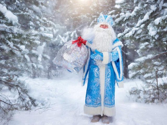 В России появилась интерактивная карта предновогодних путешествий Деда Мороза