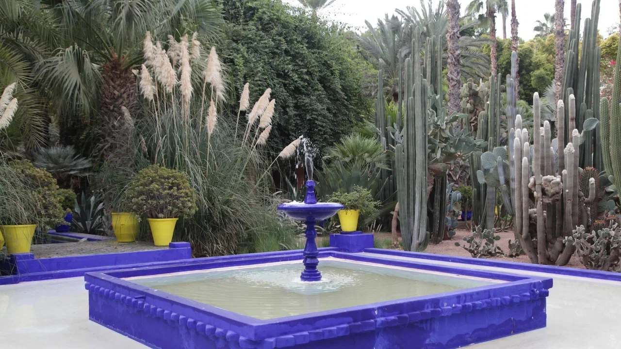 маджорель, сад