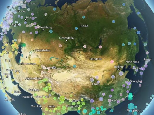 Сайт дня: народные песни жителей разных стран на одном виртуальном глобусе