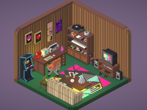 Сайт дня: бесплатно создать кубическую веб-комнату и изучить интерьеры миллионов чужих пространств