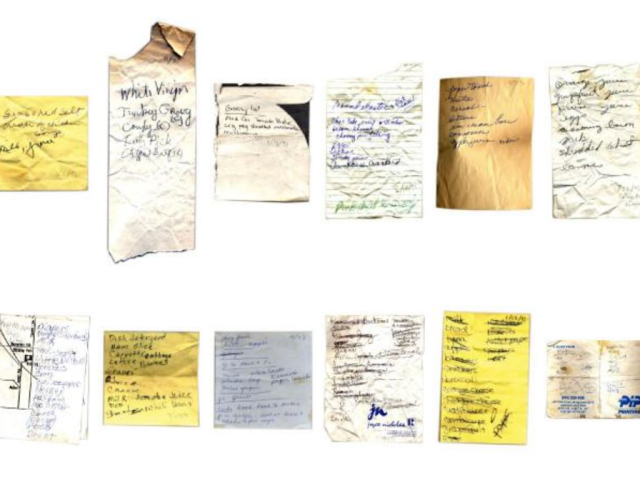 Сайт дня: онлайн-коллекция потерянных списков покупок