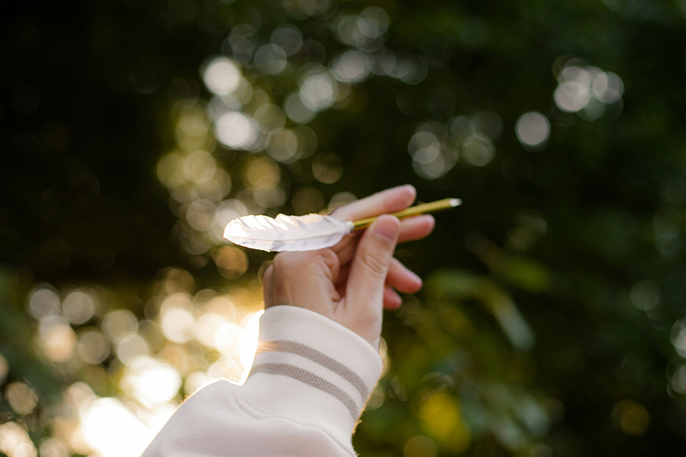 перо, письмо, поэзия